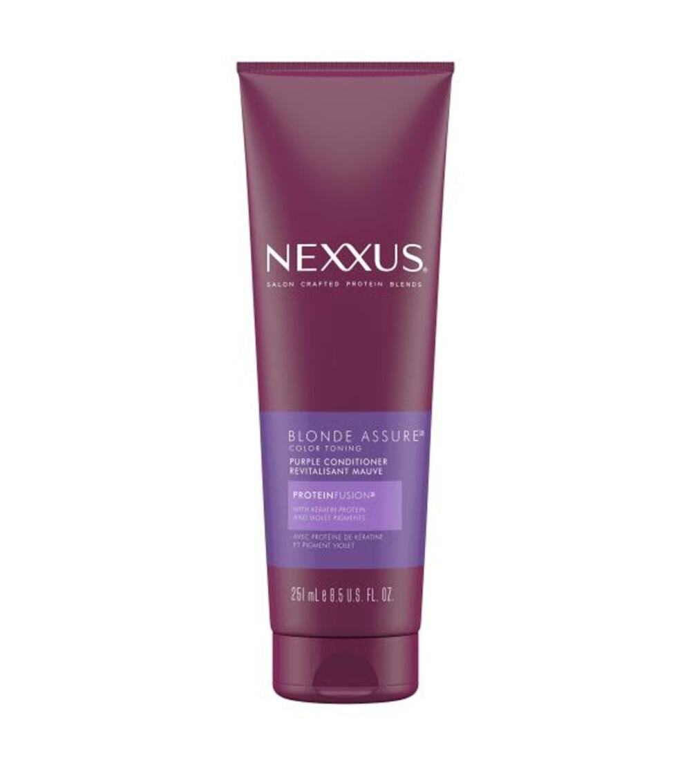 Nexxus Blonde Assure Color Toning Purple Conditioner Protein Fusion 8.5 oz - NEW
